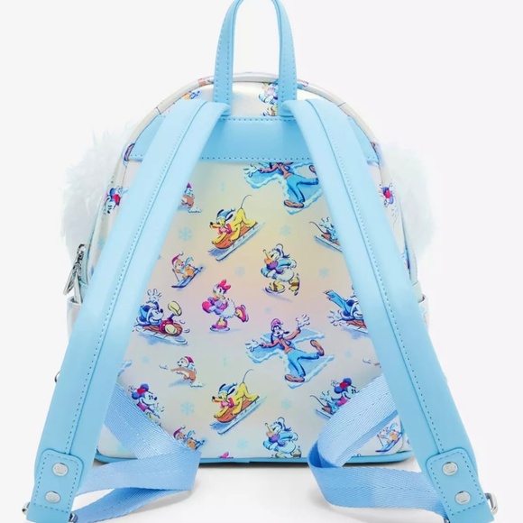 NWT Disney Winter Mini Backpack and Ear Set - Picture 3 of 4